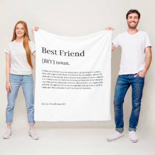 Definitie uw eigen, persoonlijk gepersonaliseerde  fleece deken