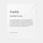 Definitie uw eigen, persoonlijk gepersonaliseerde  fleece deken (Voorkant)