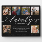 Definitie van aangepaste fotocollage in het archie fotoplaat (Voorkant)