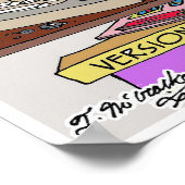 Definitie van achterhaald poster (Hoek)