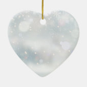 Definitie van beste vriend Winter Sneeuwvlokken Keramisch Ornament (Achterkant)