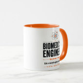 Definitie van biomedisch ingenieur mok (Voorkant rechts)