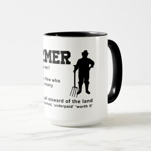 Definitie van boer mok (Voorkant rechts)