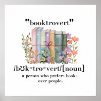 Definitie van "Booktrovert"