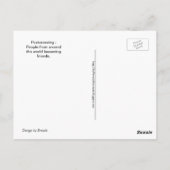 Definitie van Briefkaart van postovergangen, woord (Achterkant)