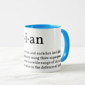 Definitie van broers mok (Voorkant rechts)