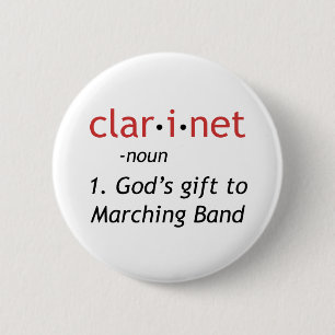 Definitie van Clarinet Ronde Button 5,7 Cm