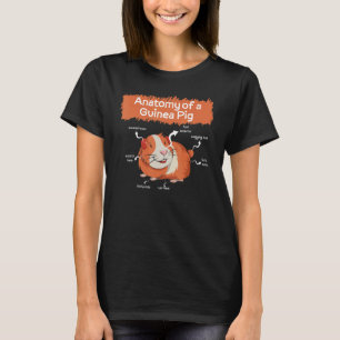 Definitie van "Cute Pet Animal Anatomy" van Varken T-shirt