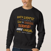 Definitie van Data Scientist Data Science-analist Trui (Voorkant)