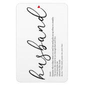 Definitie van de beste man ter wereld ooit magneet (Verticaal)