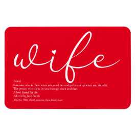 Definitie van de beste vrouw ter wereld magneet