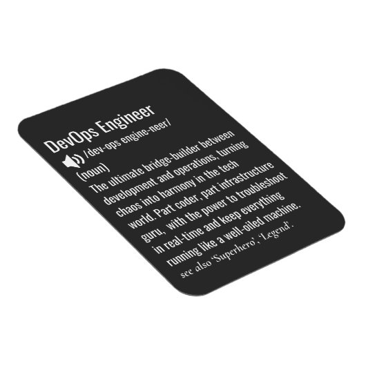 Definitie van DevOps-engineer  Magneet (Rechterzijde)