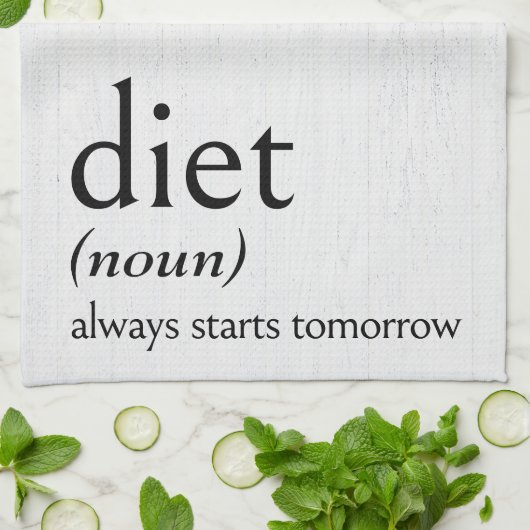 Definitie van dieet theedoek (Gevouwen)