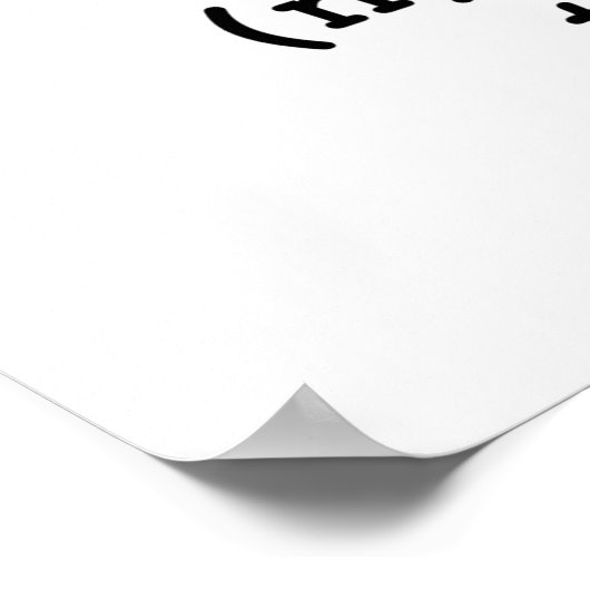 Definitie van een computerprogramma - Geek Poster (Hoek)