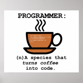 Definitie van een computerprogramma - Geek Poster