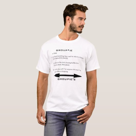DEFINITIE VAN EEN GROEPERING T-SHIRT (Voorkant volledig)