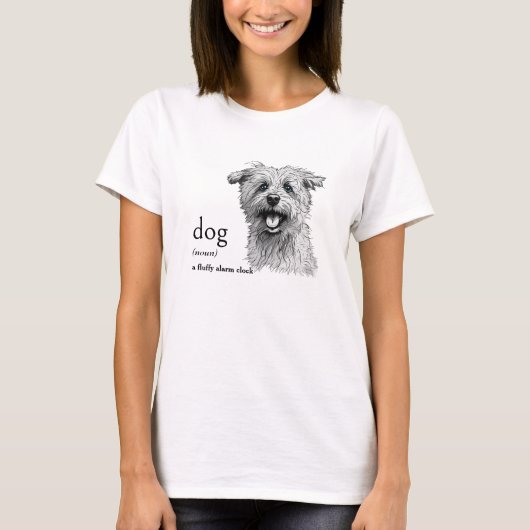 Definitie van een hond t-shirt (Voorkant)