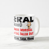 Definitie van een liberaal koffiemok (Voorkant rechts)