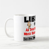 Definitie van een liberaal koffiemok (Links)