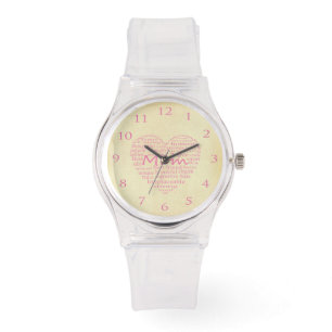 Definitie van een moeder-hartritme horloge