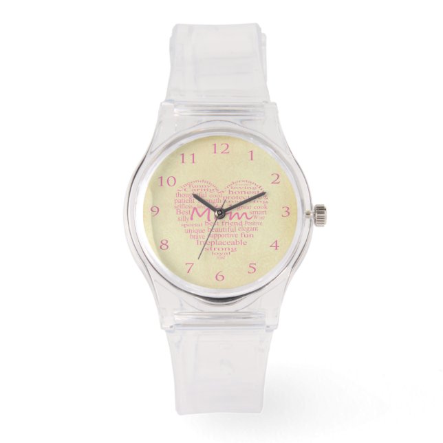 Definitie van een moeder-hartritme horloge (Voorkant)