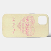 Definitie van een overzicht van moeder en hart doo Case-Mate iPhone case (Achterkant (horizontaal))