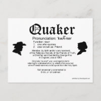 Definitie van een Quaker