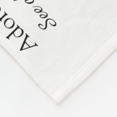 Definitie van een soulmate script liefdeshart fleece deken (Hoek)