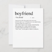 Definitie van een vriend Valentijnskaart Feestdagenkaart (Voorkant)