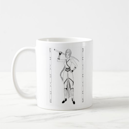 Definitie van een Warrior Koffiemok (Links)