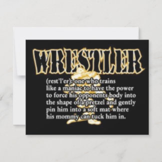 Definitie van een Wrestler