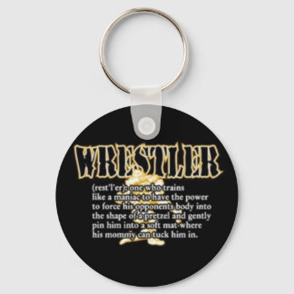 Definitie van een Wrestler Sleutelhanger