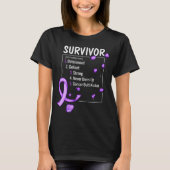 definitie van epilepsie-overleving t-shirt (Voorkant)