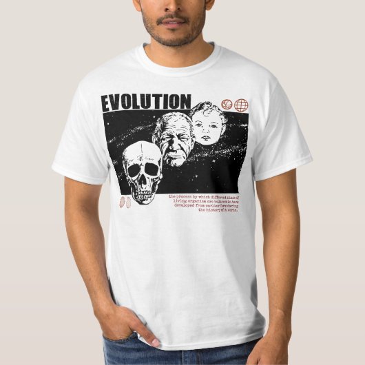 Definitie van Evolution Streetware Sci-Fi T-shirt (Voorkant)