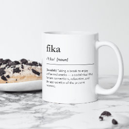 Definitie van FIKA Zweedse koffie break woordenboe Koffiemok