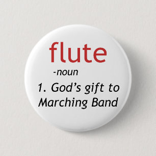 Definitie van flute ronde button 5,7 cm