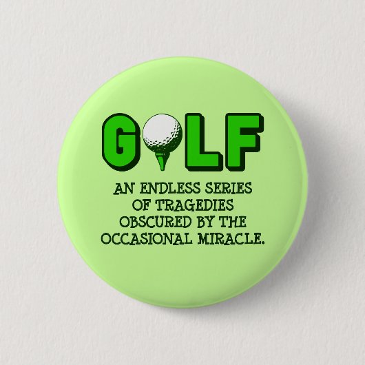 DEFINITIE VAN GOLF RONDE BUTTON 5,7 CM (Voorkant)