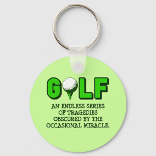DEFINITIE VAN GOLF SLEUTELHANGER