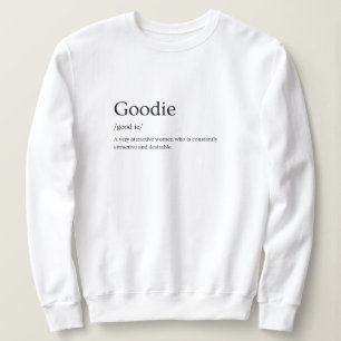 definitie van Goodie Dictionary Trui