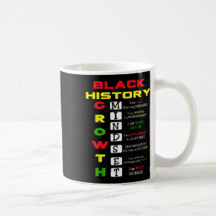Definitie van Groeimindset Cool Black History Mont Koffiemok