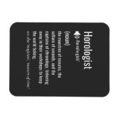 Definitie van horoloog magneet (Horizontaal)