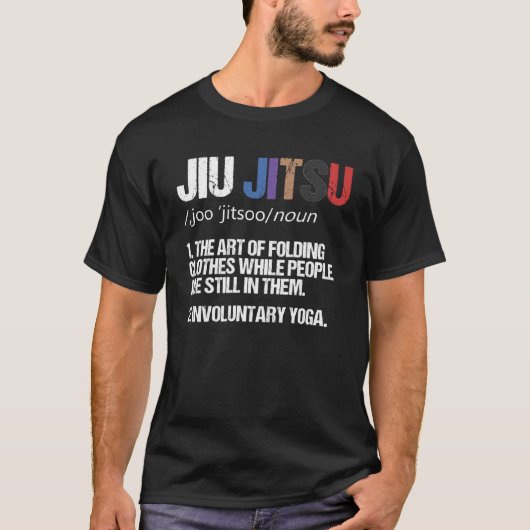 Definitie van Jiu Jitsu T-shirt (Voorkant)