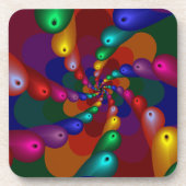 Definitie van kleurrijk drankjes onderzetter (Voorkant)