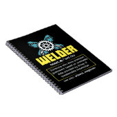 Definitie van lassen notitieboek (Rechterzijde)