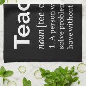 Definitie van leraar theedoek (Gevouwen)