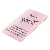 Definitie van liefde magneet (Linkerzijde)