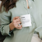 Definitie van mam grappig moeder woordenboek koffiemok