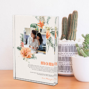 Definitie van Moeder Tropische Bloemen Foto