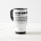 Definitie van Motorcoachchauffeur Reisbeker (Voorkant links)