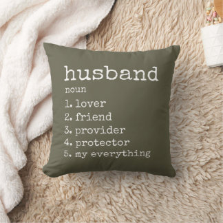 Definitie van My Husband Jubileum Gift Pillow Kussen